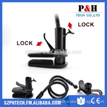 Lazy Car Mount Holder for Mobile Phones, Flexible Gooseneck holder, 360 Degrees Rotation phone holder